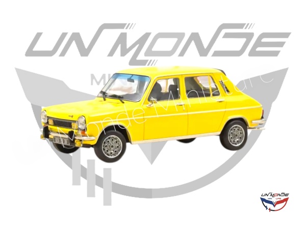 Simca 1100 Ti 1975 Jaune Maya