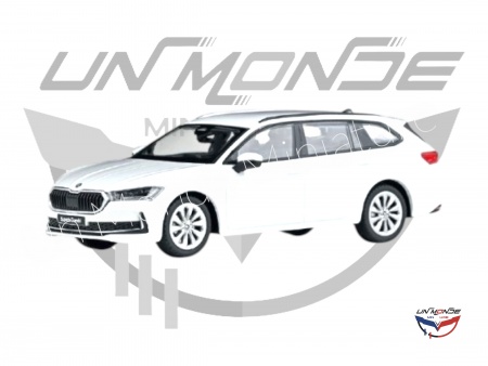 Skoda Superb IV Blanc 2023