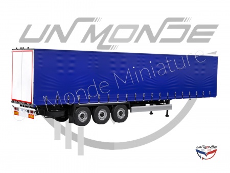 Tarpolin Trailer Blue