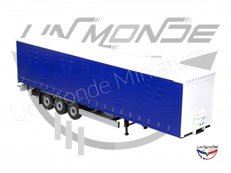 Tarpolin Trailer Blue