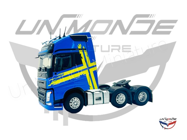 Tracteur VOLVO FH 4 3 essieux PERFORMANCE EDITION Bleu EXCLU