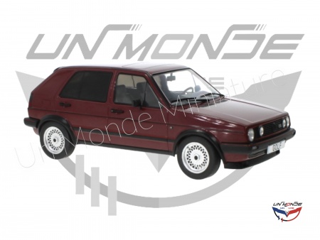 Volkswagen Golf II GTI 1984 Dark Metallic Red