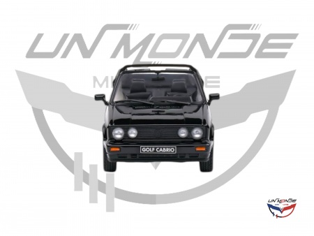 Volkswagen Golf MKI Convertible Sportline 1992 Brillant Black