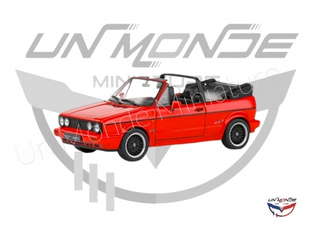 Volkswagen Golf MKI Convertible Sportline 1992 Tornado Red