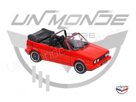 Volkswagen Golf MKI Convertible Sportline 1992 Tornado Red