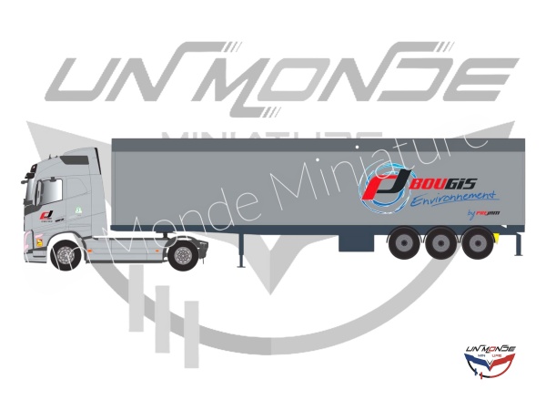 Volvo FH 2020 Benne Cerealiere TRANSPORTS PREJAM