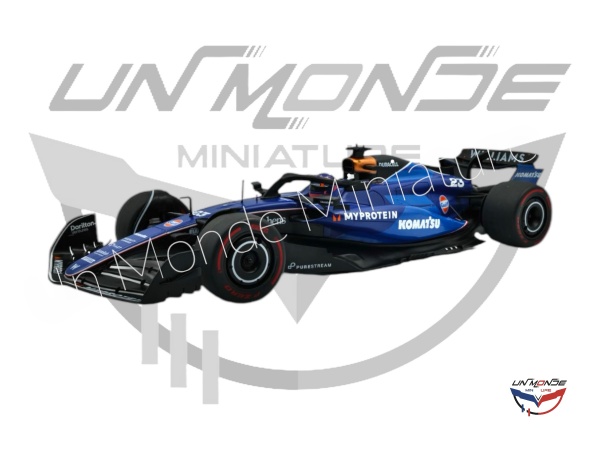 Williams F1 Team FW64 A.ALBON SAUDI 2024 Blue