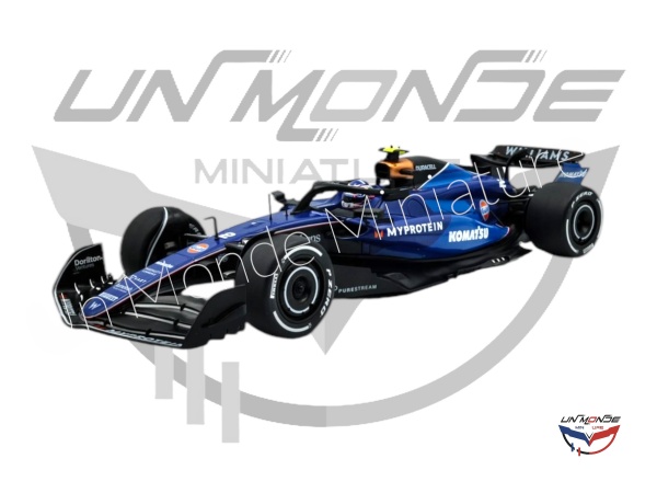 Williams F1 Team FW64 L.SARGEANT SAUDI 2024 Blue