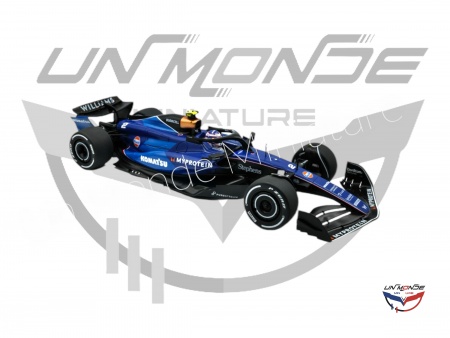 Williams F1 Team FW64 L.SARGEANT SAUDI 2024 Blue