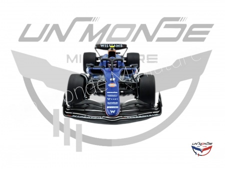 Williams F1 Team FW64 L.SARGEANT SAUDI 2024 Blue